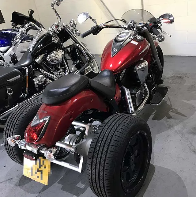 softail trike kit