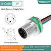 M12-A-3P male PG9