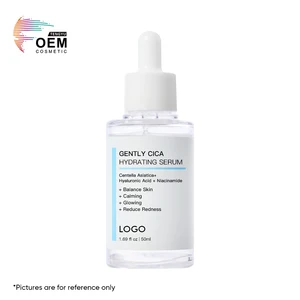 Customized Logo Women and Men Hyaluronic Acid Calming Glowing Reduce Redness Face Skin Serum for Dry and Sensitive Skin