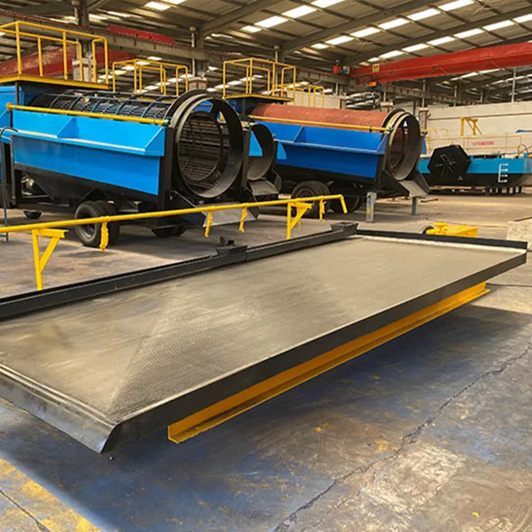 Lowest Price Mini Gravity Separator Vibration Gold Shaking Shaker Table for Mining