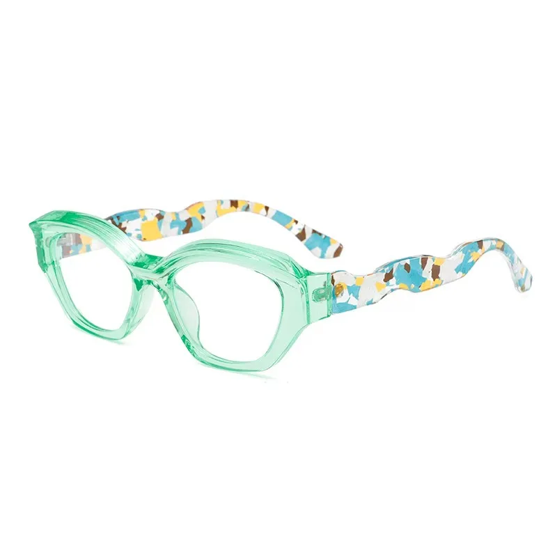 New Arrival Fashion Anti Blue Light Glasses for Women Optical Frame Plano Lenses Transparent Computer Glasses Woman
