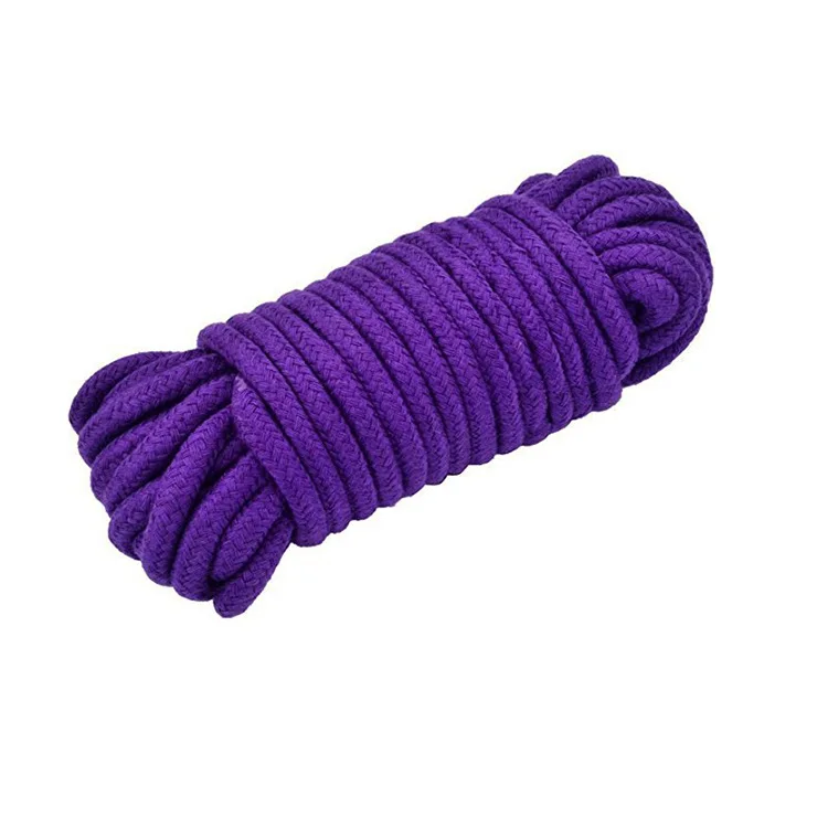 Hotsale 10m Soft Double Braided Cotton Bdsm Restraint Sex Bondage Rope -  China Sex Bondage Rope and Rope price