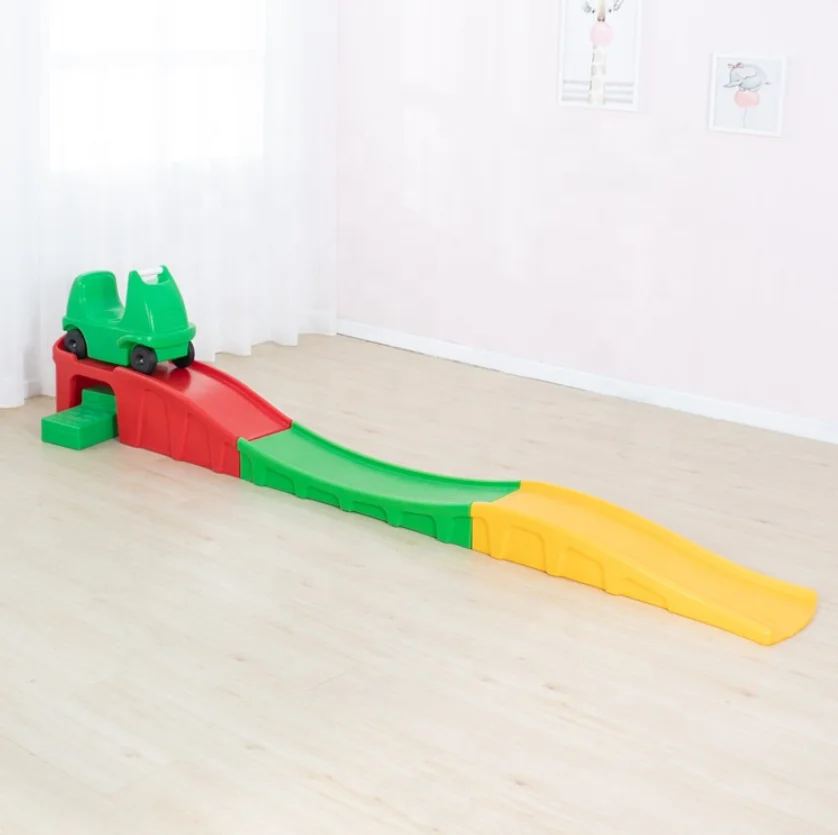 Coche de juguete con rampa para niños pequeños, tobogán de plástico, venta  al por mayor