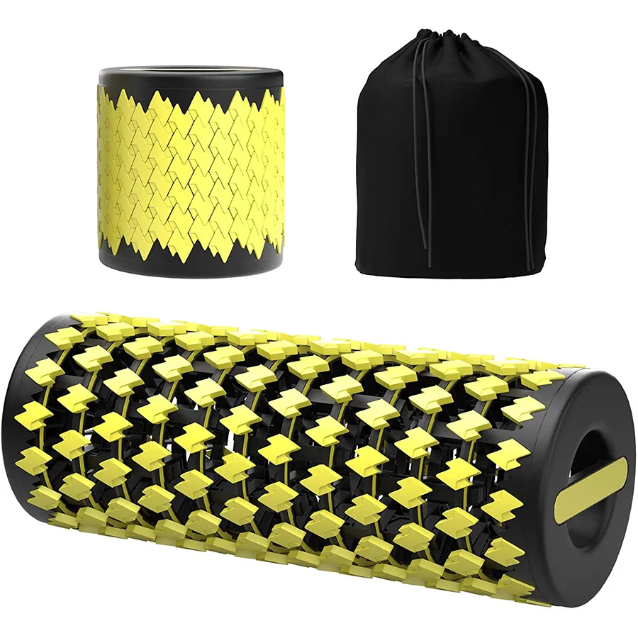 Wholesale Women Pilates Yoga Gym Exercise Adjustable Hallow TPE Foam Roller