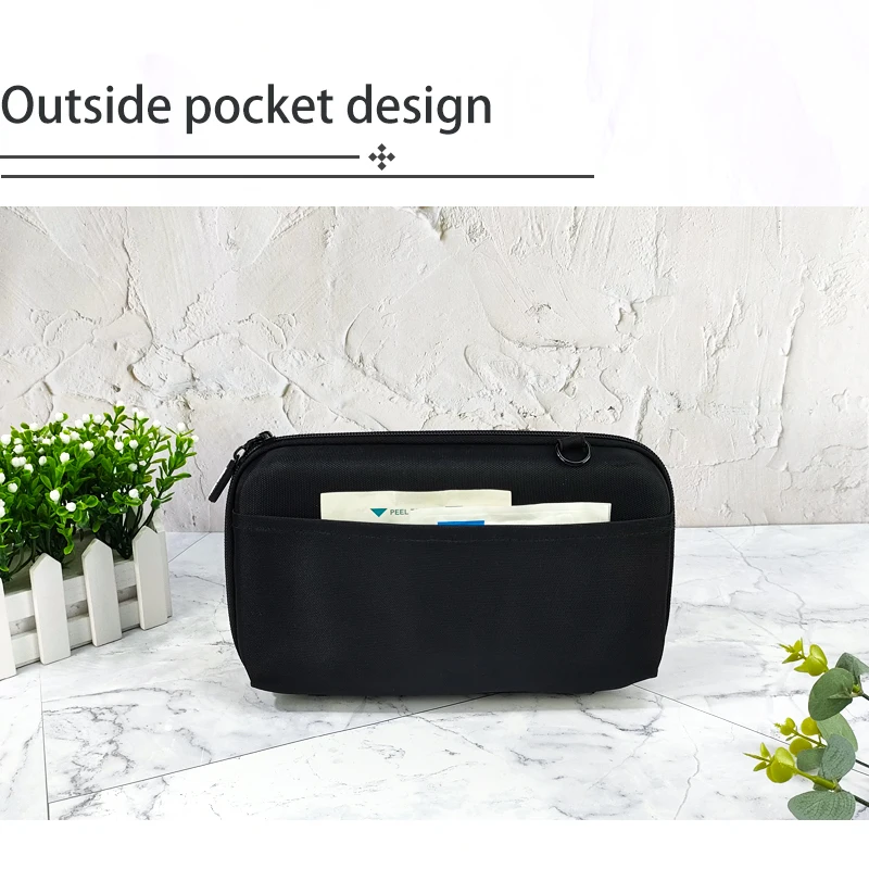 Custom Logo Multiple Pocket Pouch Tool Bag Outdoor Travel Soft Electronic Tool Storage Kit Organizer details