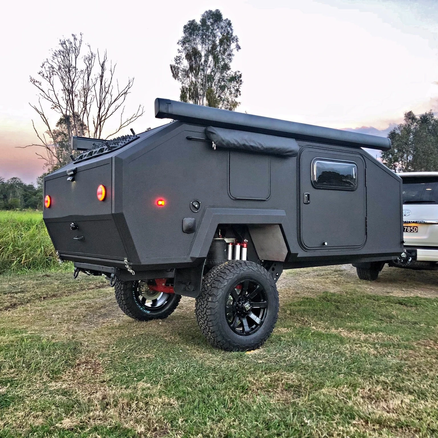 Ecocamper Small Pop up off Road Teardrop Camping Trailer