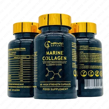 GMP Advanced Marine Collagen Supplement Customized Packaging Beauty Product Dietary Supplement