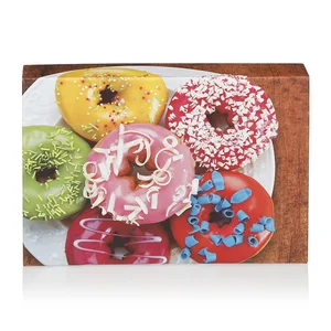 Custom logo Design Pattern Dessert Series Donuts Custom Jigsaw Puzzles 1000 Pieces for Adults