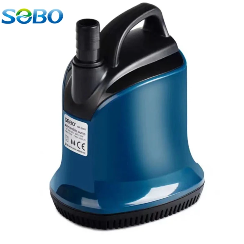 Sobo Quick Water Change Aquarium Submersible Pump Fountain Water Pump Fish Tank Circulation Pump