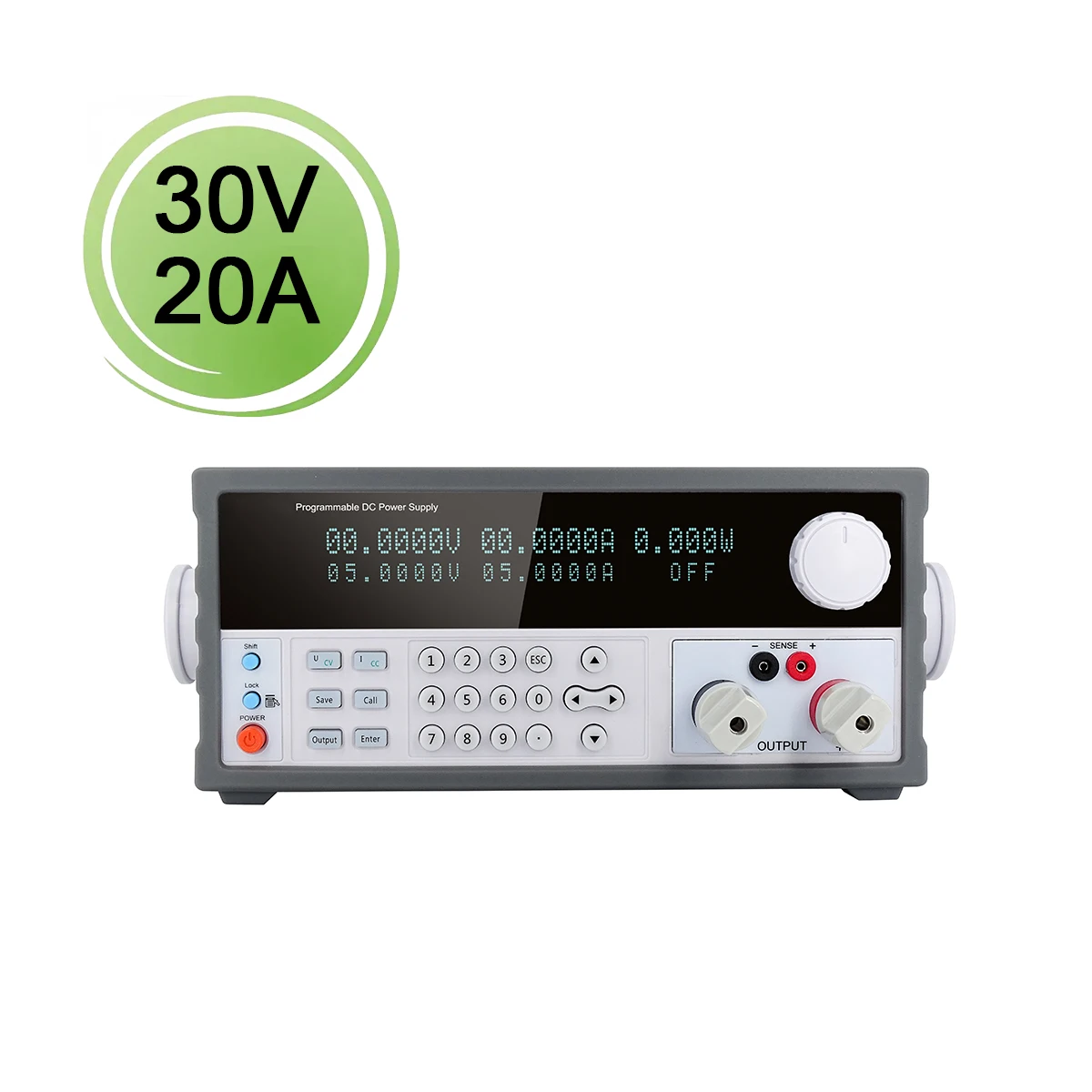 MYAMi 30V 20A 600W Programmable Laboratory Variable DC Power Supply 220V/110V Input Voltage