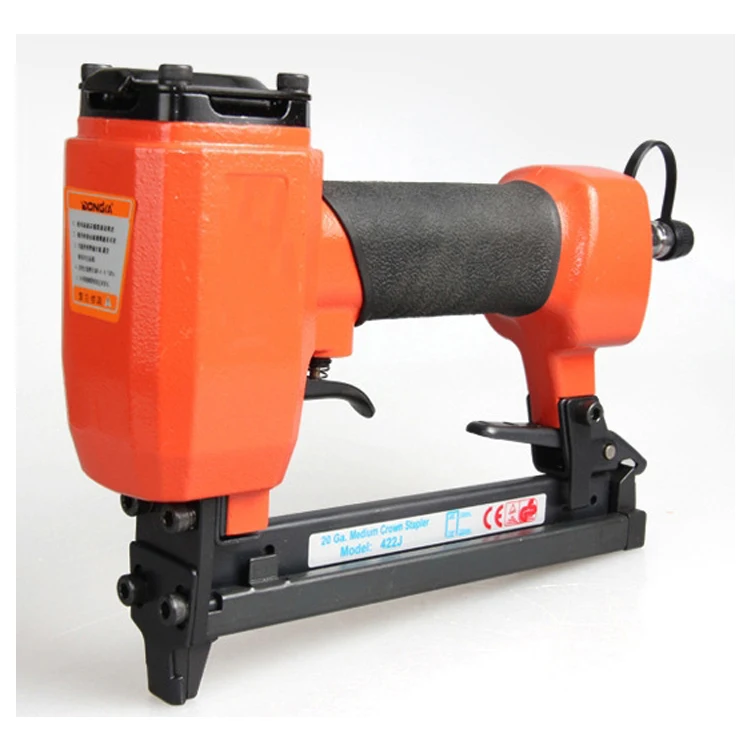 Горячая Распродажа пневматический степлер для обивки обработки древесины пистолет ногтей