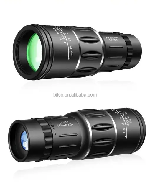 2025 16x52 Monocular Telescope for Adults High-Powered High Definition Handheld Mini Monocular Lightweight Telescope