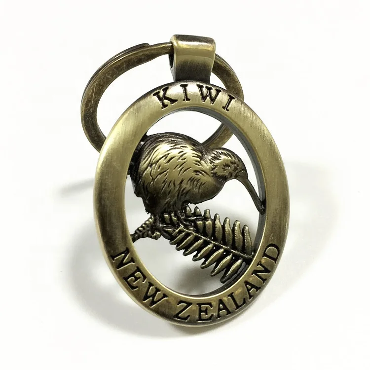 Engraved Logo Key Chain Factory Cheap Price  Rotating logo Metal  Key Chain manufacture