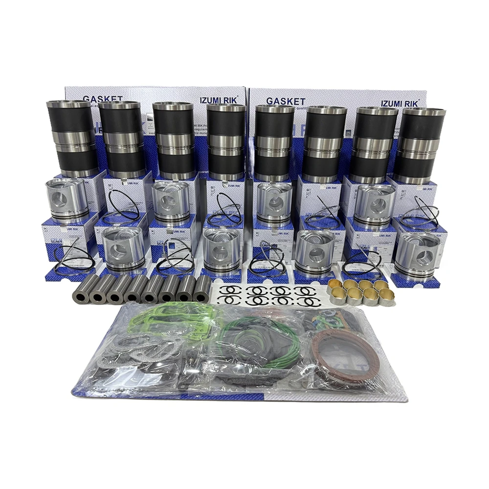 IZUMI RIK EF750 EK200 F17C Overhaul Rebuild Kit with Overhaul Kit for Hino Engine Repair Kit