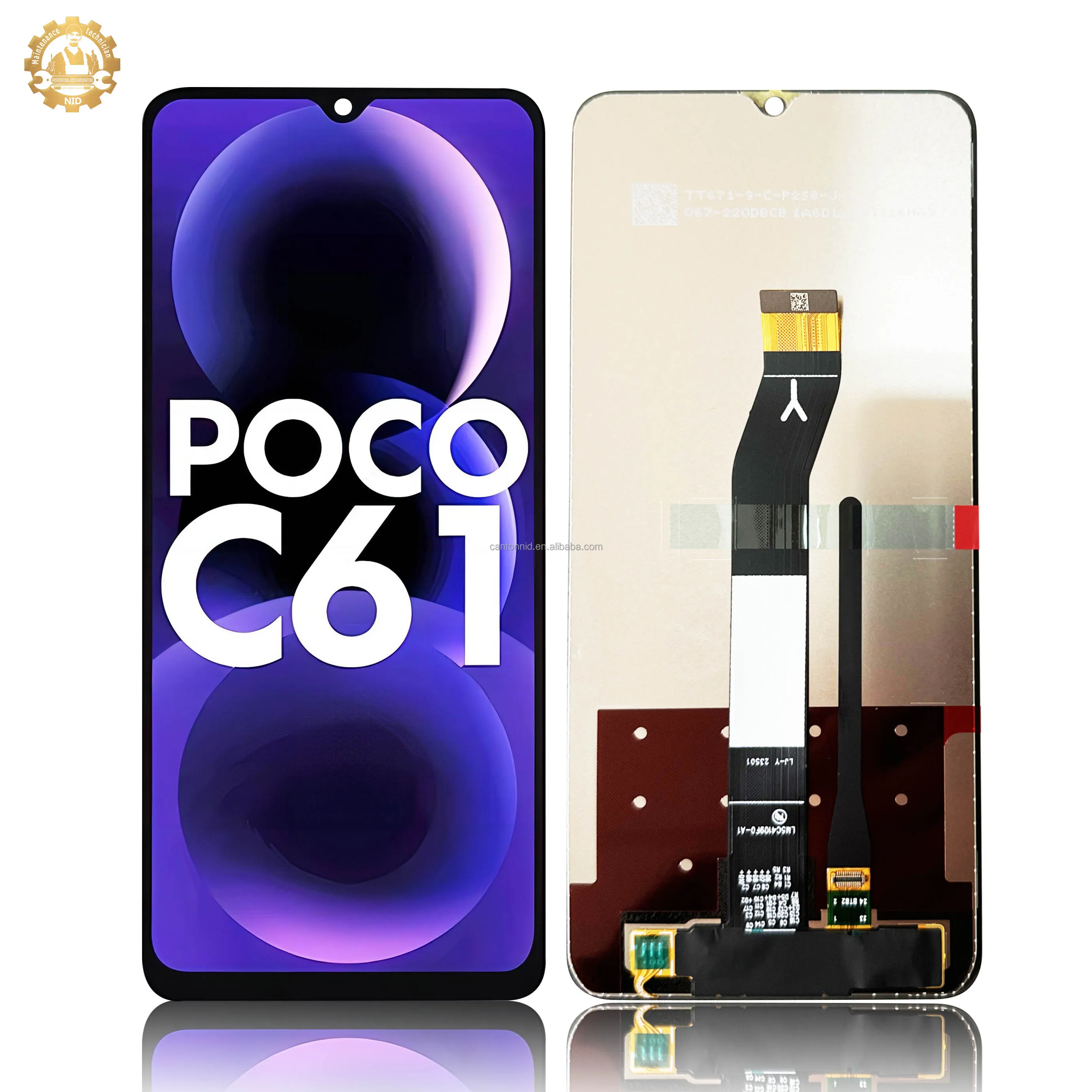 Xiaomi Poco C61 İçin 720x1650 Pixel Dokunmatik Ekran Değişimi