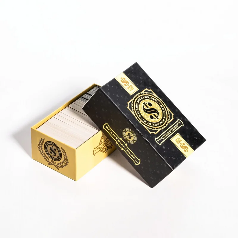 Hot Sale Custom Cheap Family Drinking Card Game Pack Children Kids  110 Cards Printing Memory Party Paper Card Game