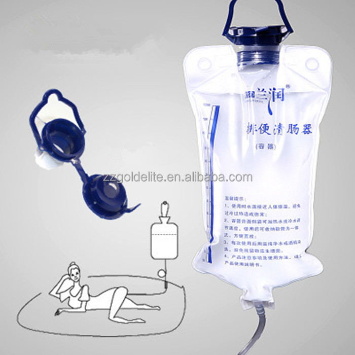 1200ml Hospital Use Disposable Enema Bag Enema Kit Bag Enema Buy