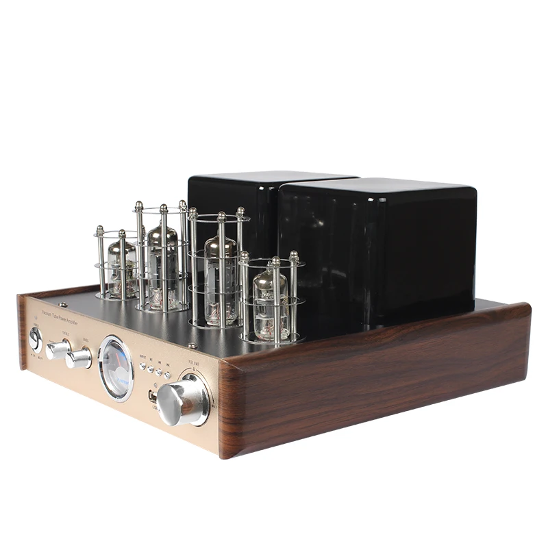 60W Vacuum Tube Aluminium Stereo Hifi Amplifier - 2.0 Channels
