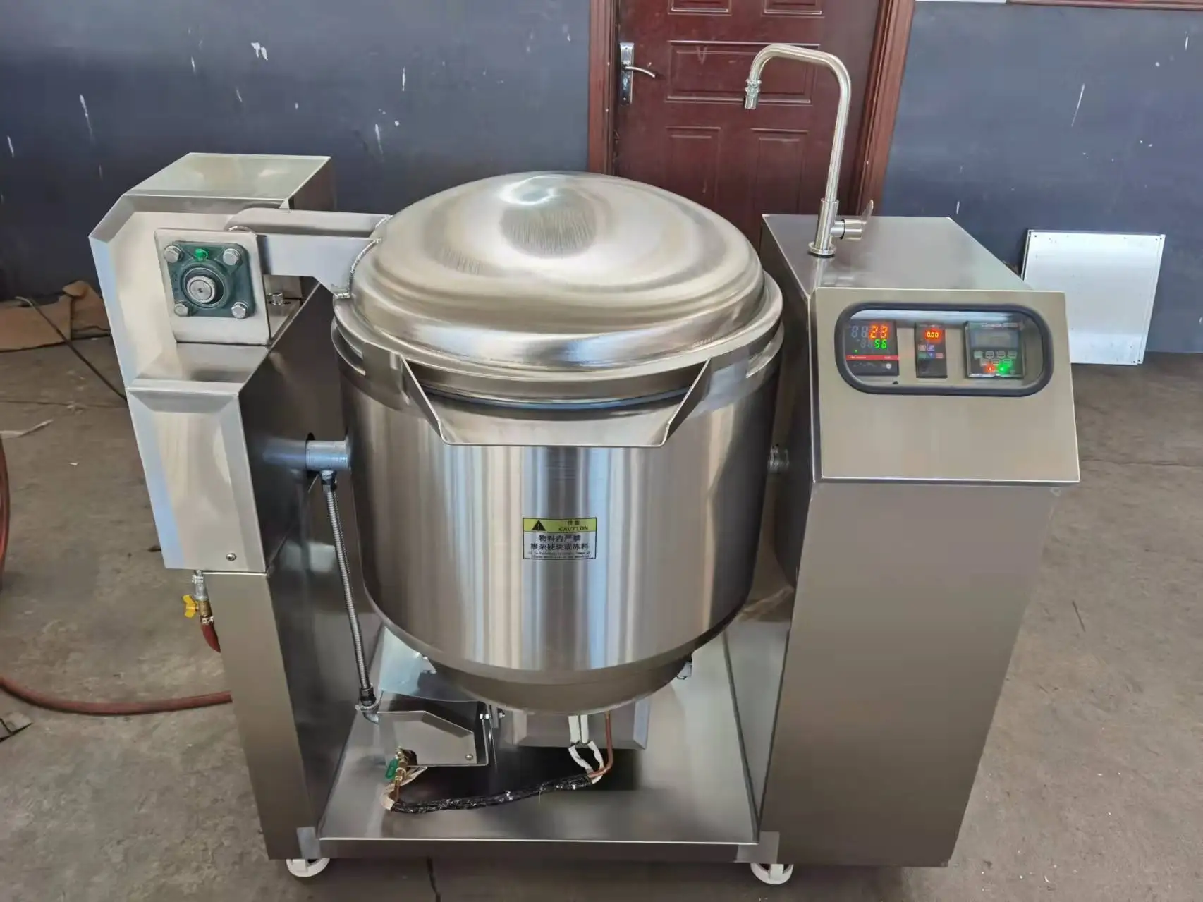 Commercial Kettle Horizontal Mixing Cooker Cooking Jacketed Kettle For ...