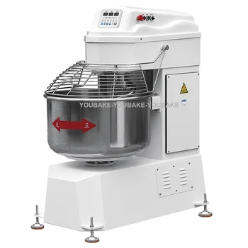 Industrial 20L 30L 40L 50L 60L 80L 130L 200L 260L 320L Spiral Mixer Vertical Dough Mixer Machine For Flour rice cereal Factory