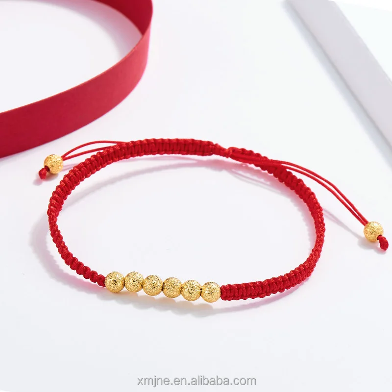 Wrap Bracelet Chunky Style 24k Gold Plated hotsell Beads And Tubes, 3mm Dotted Dark Red Cords Magnet Clasp Gift Jewelry For Women Handmade In Israel