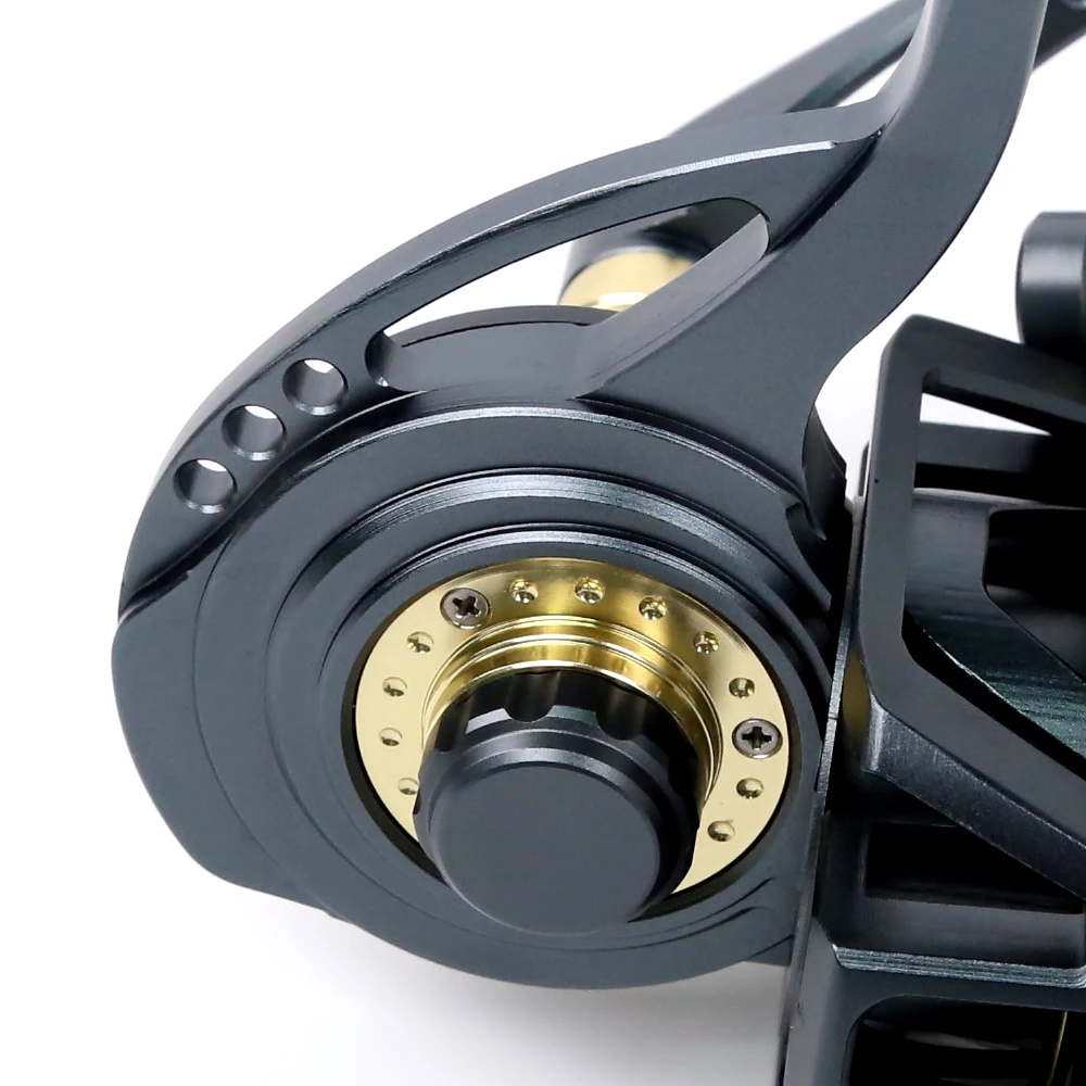 Полностью Металлическая рыболовная спиннинговая Катушка 8 + 1BB максимальная нагрузка 30 кг для морской рыбалки катушка спиннинга ловли тунца большая игра