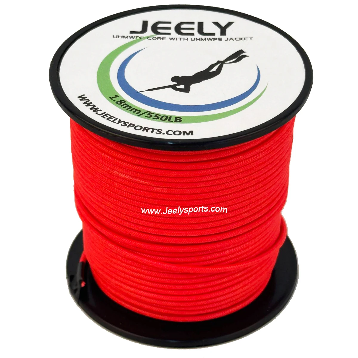 1,8 мм двойная плетеная веревка UHMWPE для кайтсерфинга