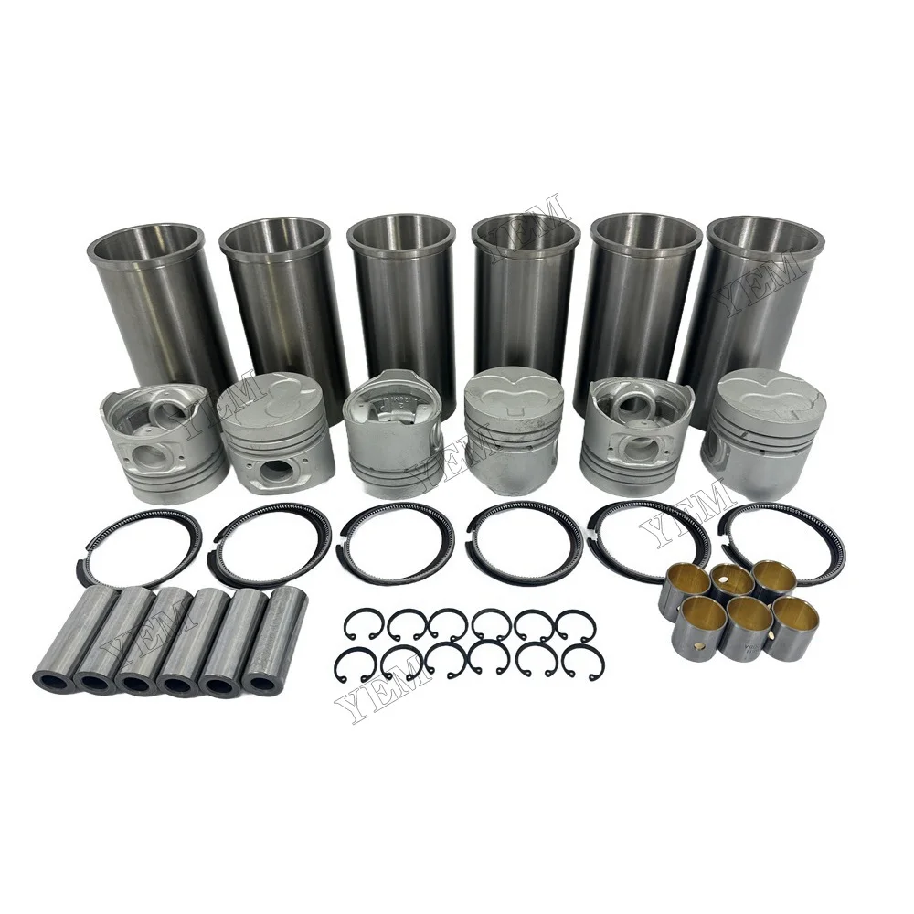 Cylinder Liner Kit Compatible for Nissan SD33 Engine Parts Best Quality 5