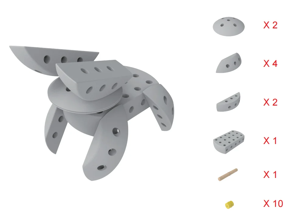 OEM ODM Animal Shape EVA Foam Puzzle Bath Toy Set - Image 4