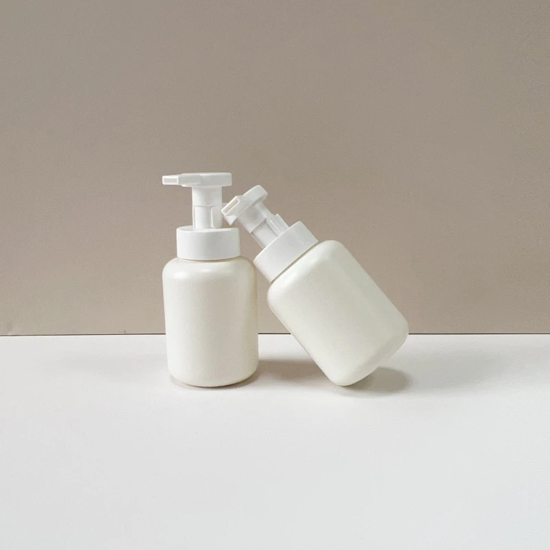 Empty Skin Care Wash Baby Bottle 250ml HDPE Cosmetic Plastic Foam Soap Dispenser Foam Pump Bottle