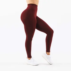 High Quality Soft High Waisted Workout Seamless Leggings Yoga Pants Gym Leggings for Women Amplify Contour Leggings