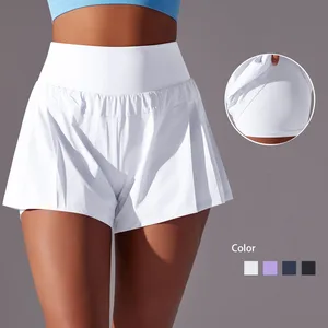 New High Quality Summer Yoga Shorts Quick Dry Tennis Sports Shorts Women's Fitness Running Yoga Shorts