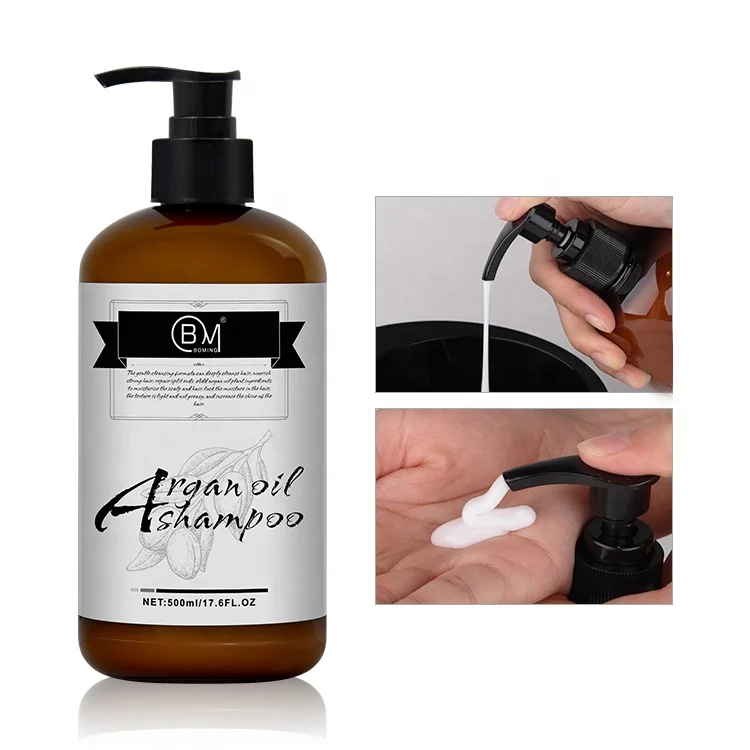 Private Label 2 in 1 Natural Organic Anti-dangdruff Moisturizing Hair Growth Argan Oil Shampoo And Conditioner