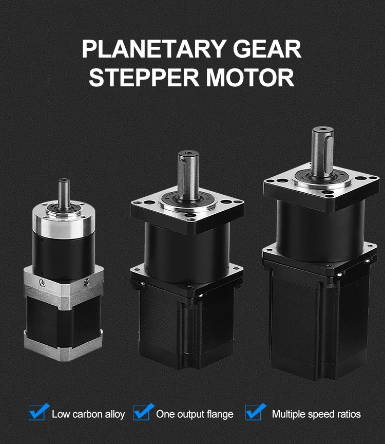 Lunyee High Torque Nema23 Stepper Motor Kit With Px Series Gearbox For