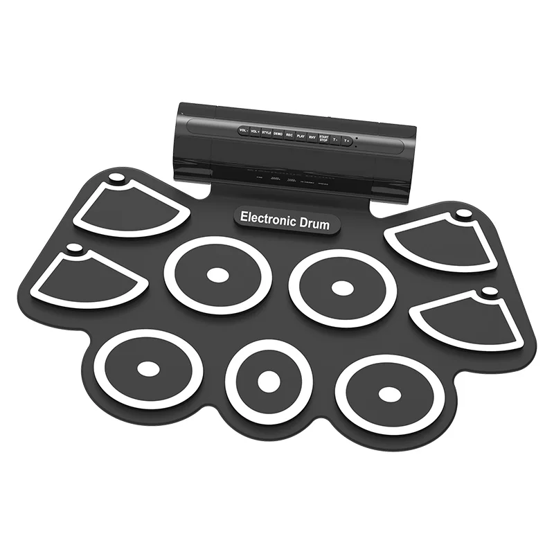 Konix MD760 E-Drum Set USB MIDI Digital Drum Kit Practice Pad