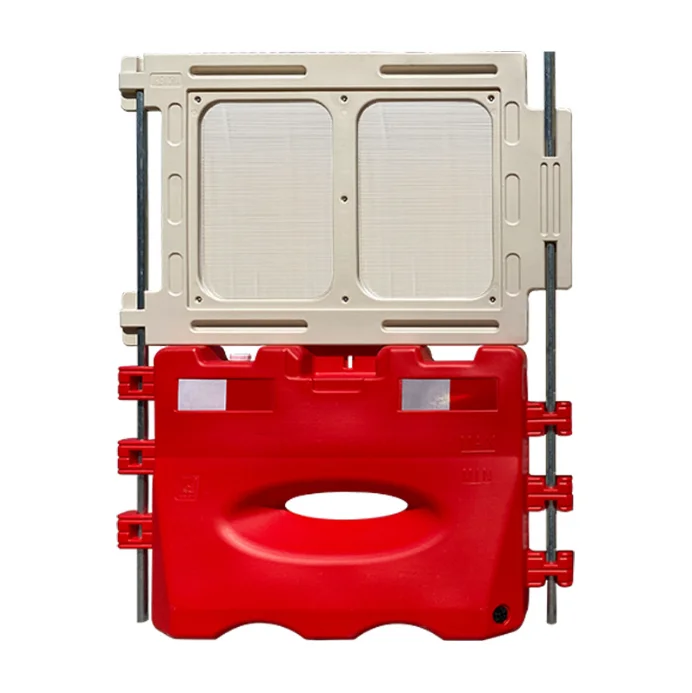 Guard Rail HDPE Road Barrier Security Fence Parking for Safety Water Fill Block Barricade
