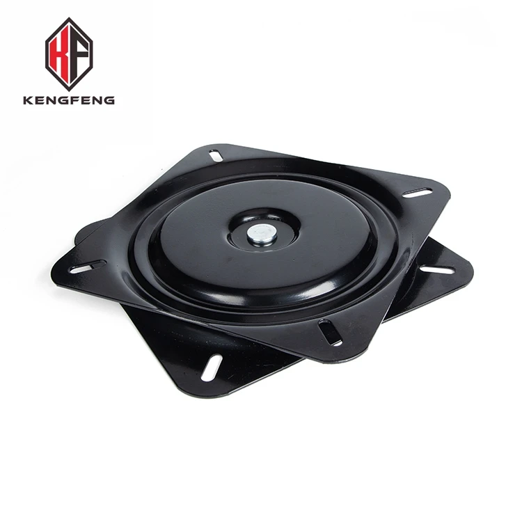 
 Мебельные стулья квадратные 200 мм поворотные пластины 360 градусов черная барная табуретка вращающаяся фурнитура поворотная пластина  