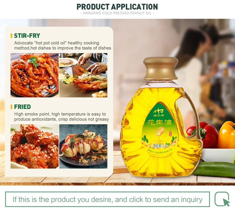 100% Refined Cooking Oil Pure Peanut Edible Custom Private Label Natural Organic Pure Oil for Cooking