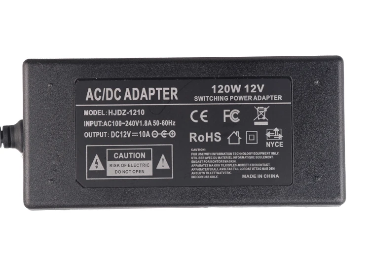  dc12v 10a 120W adapter
