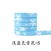 Light blue snowflake-5