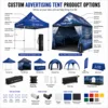 Customized tent