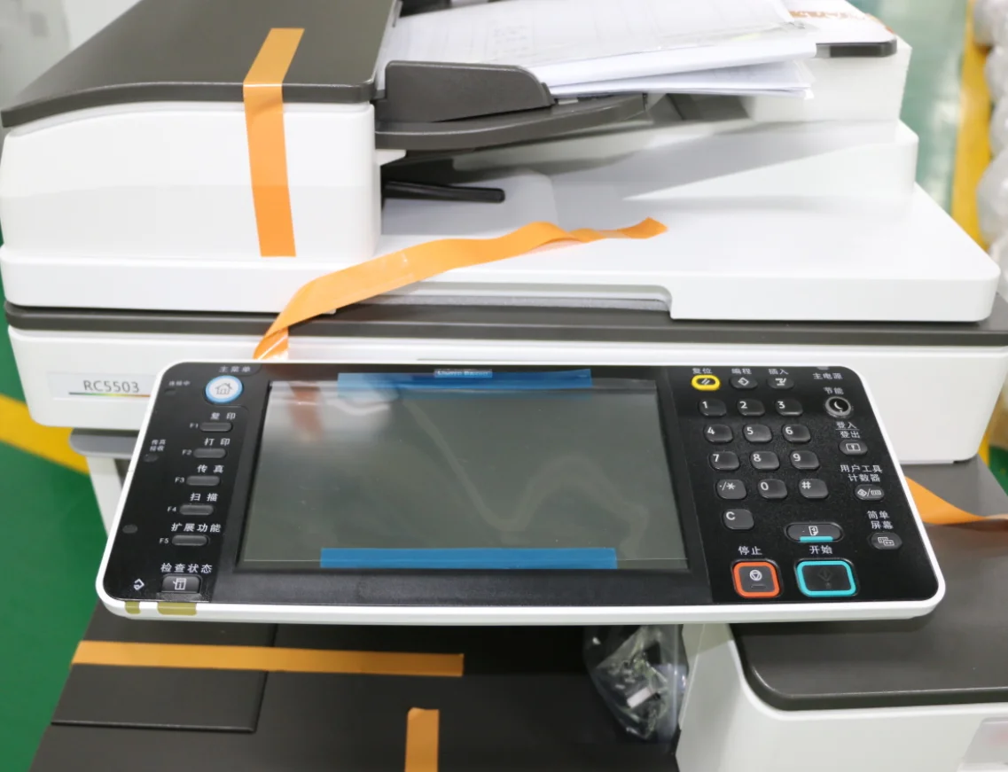Ricoh Aficio MPC4503 5503 6003 High-Speed A3 Laser Photocopier 2G Memory Portable Colored Photocopy Copiers Max A4 Paper Size