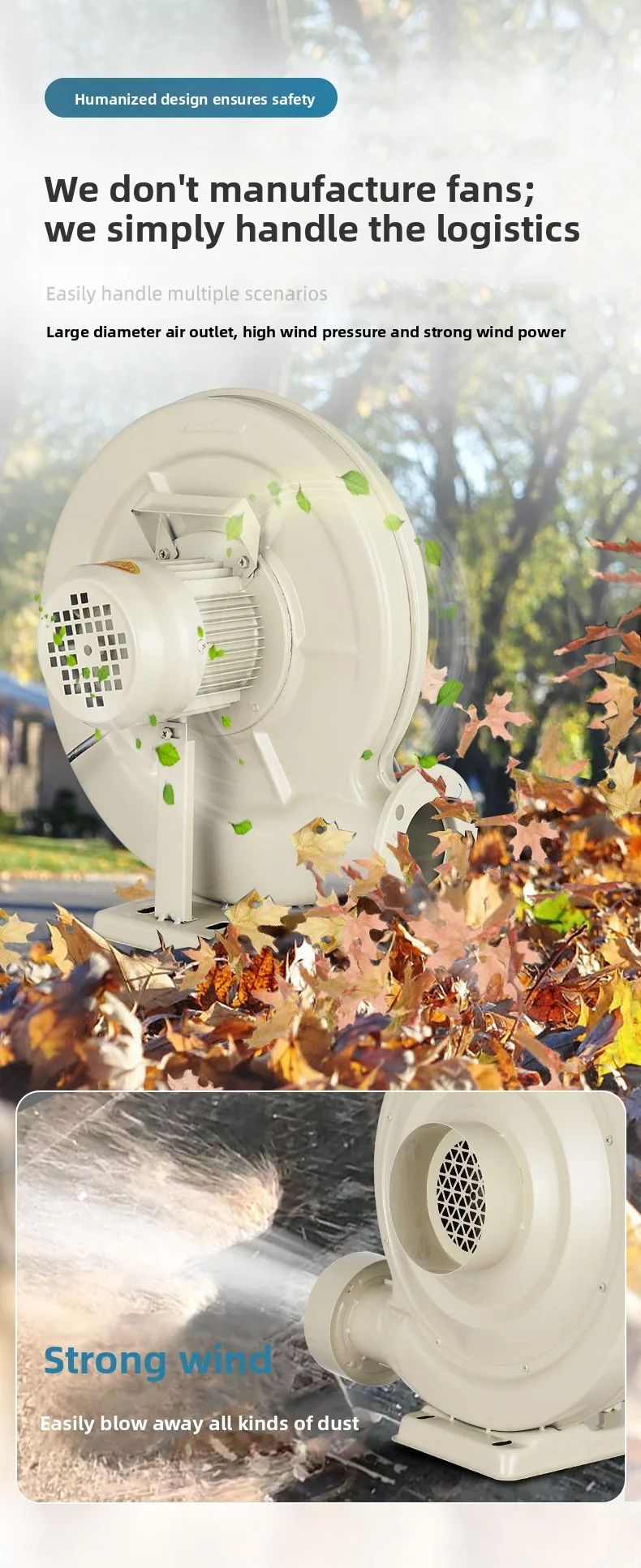 Centrifugal Fan, 220V, Electric Blower - detail 8