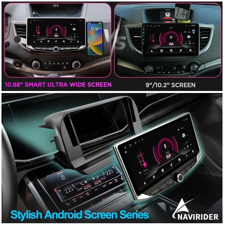 Autoradio Android 9 Pollici Per Opel Meriva B 2009-2014 - 4GB+64GB, CarPlay/Android Auto Wireless, Touch InCell, GPS, DSP, Con Telecamera Posteriore