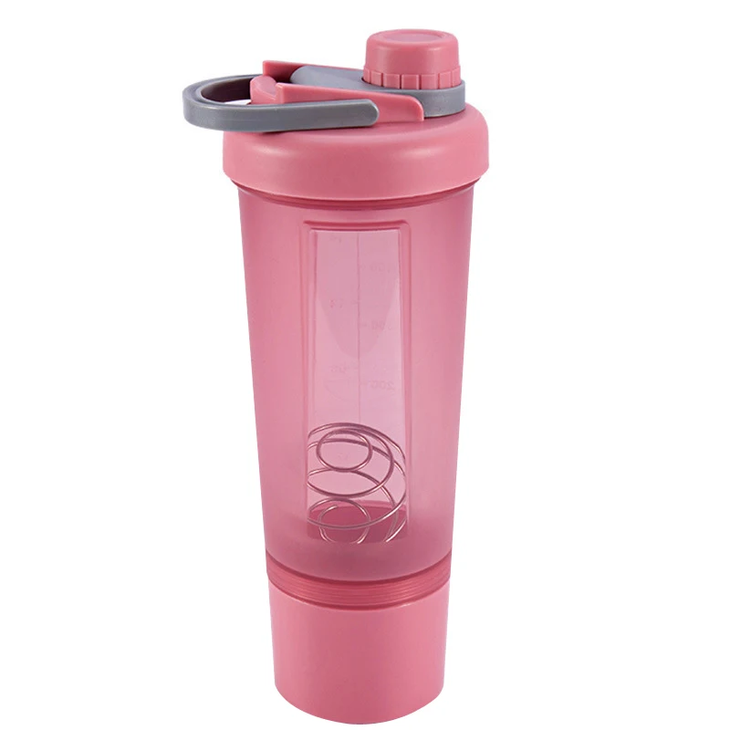 Blender Water Bottle Plastic Eco Friendly Protein Powder Shaker Cup