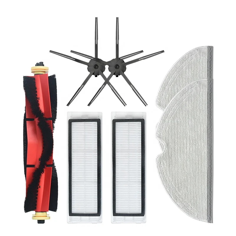 Vacuum Cleaner Spare Parts Removable Roller Brush Filter Mop Side