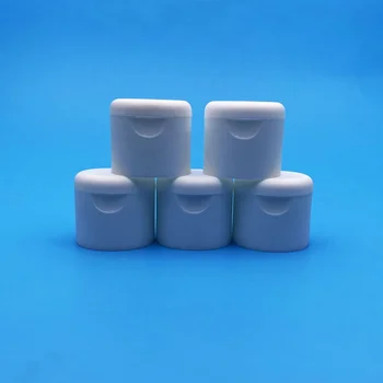 PP Material Lids 24mm Frosted Dome Snap Top Cap Cosmetic Packaging Cover Matte 24/410 Flip Top Caps