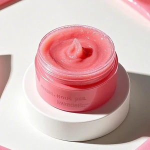Factory Made Nourishing Travel Portable Strawberry Extract Exfoliating Lip Scrub