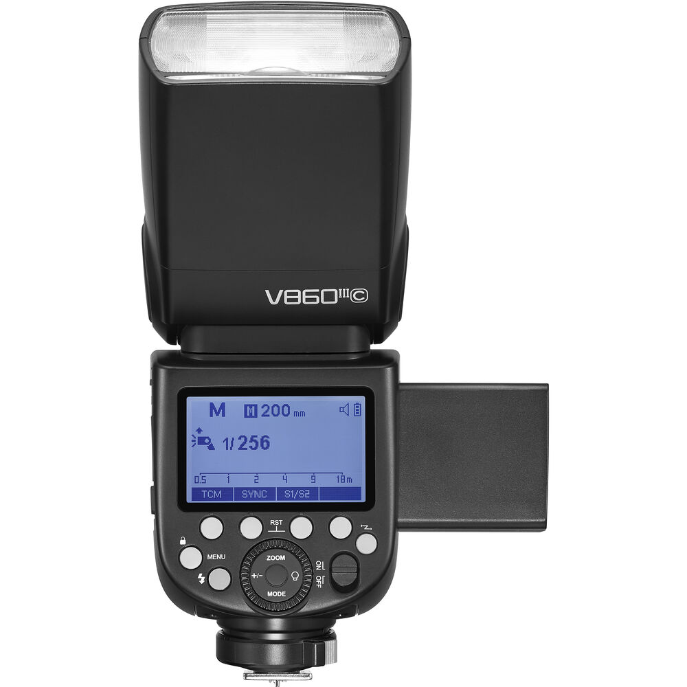 Flash Godox V860III-C Pour Canon - TTL, 2.4G, GN60 - Batterie Lithium 2600mAh - Lumière De Modelage 10 Niveaux
