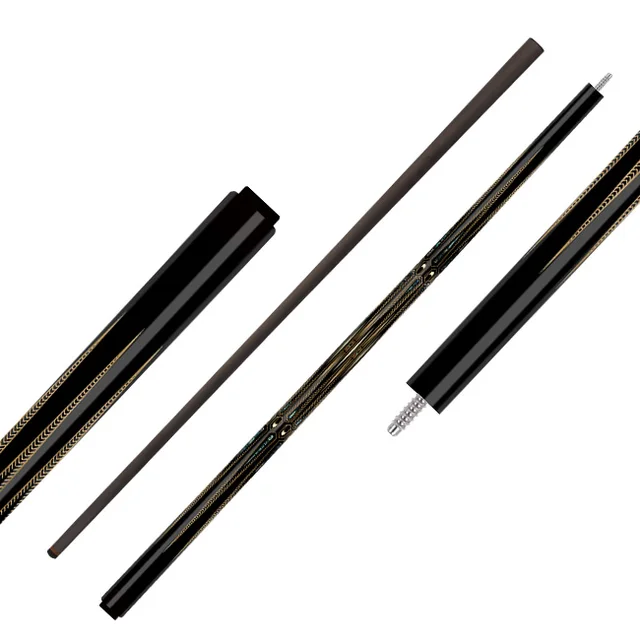 Chuan Shan Jia No.104 Carbon Fiber Snooker & Billiard Cues 1/2 Size-Premium Quality Instructional Aids for the Sport